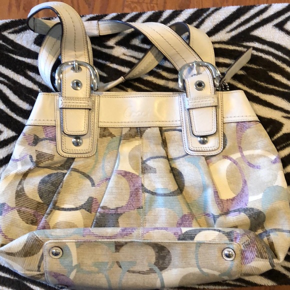 Coach Bag Multi Colored - Picture 2 of 3